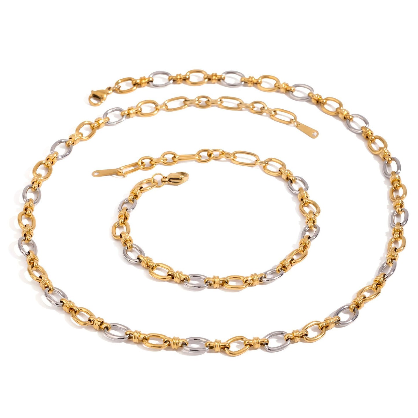Stainless Steel Necklace 18k Non-fading Clavicle Chain