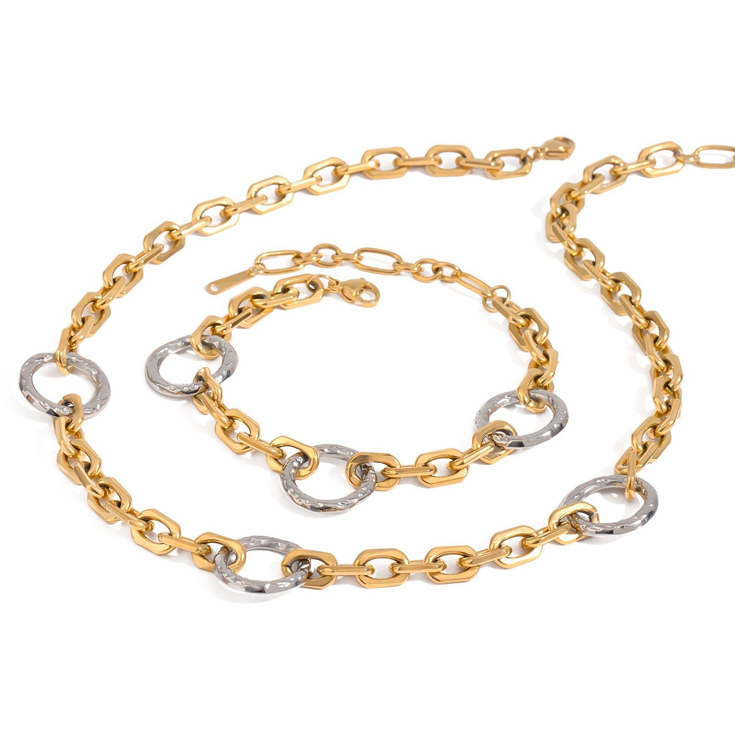 Stainless Steel Necklace 18k Non-fading Clavicle Chain