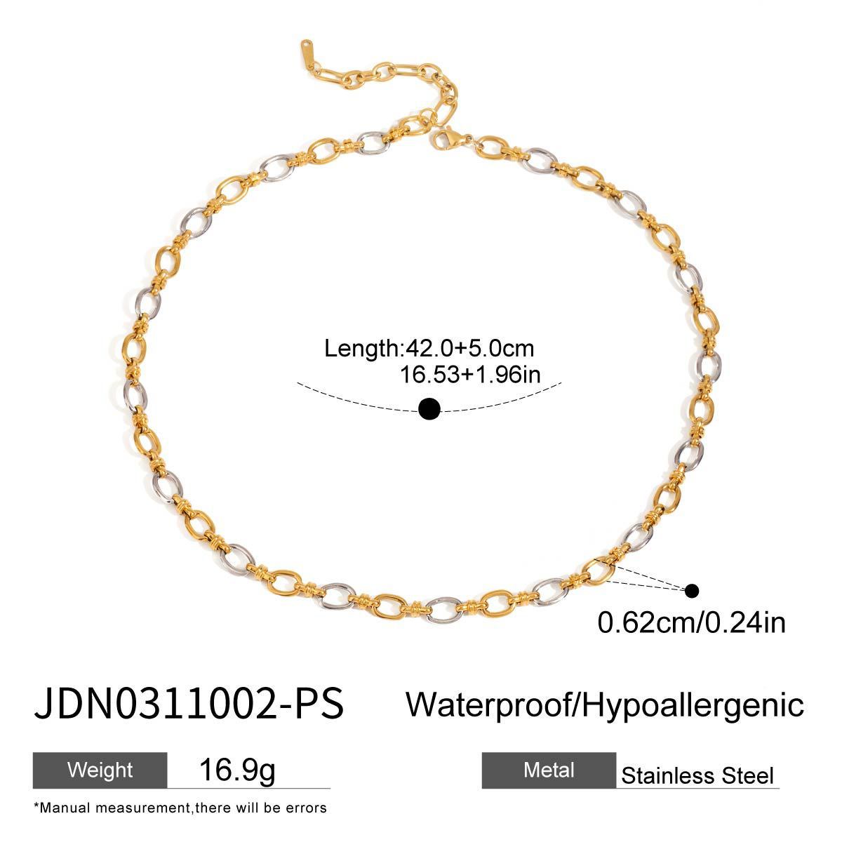 Stainless Steel Necklace 18k Non-fading Clavicle Chain