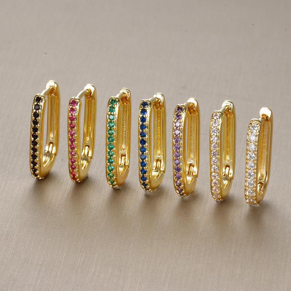 Fashion Simple Trend Ear Clip Color